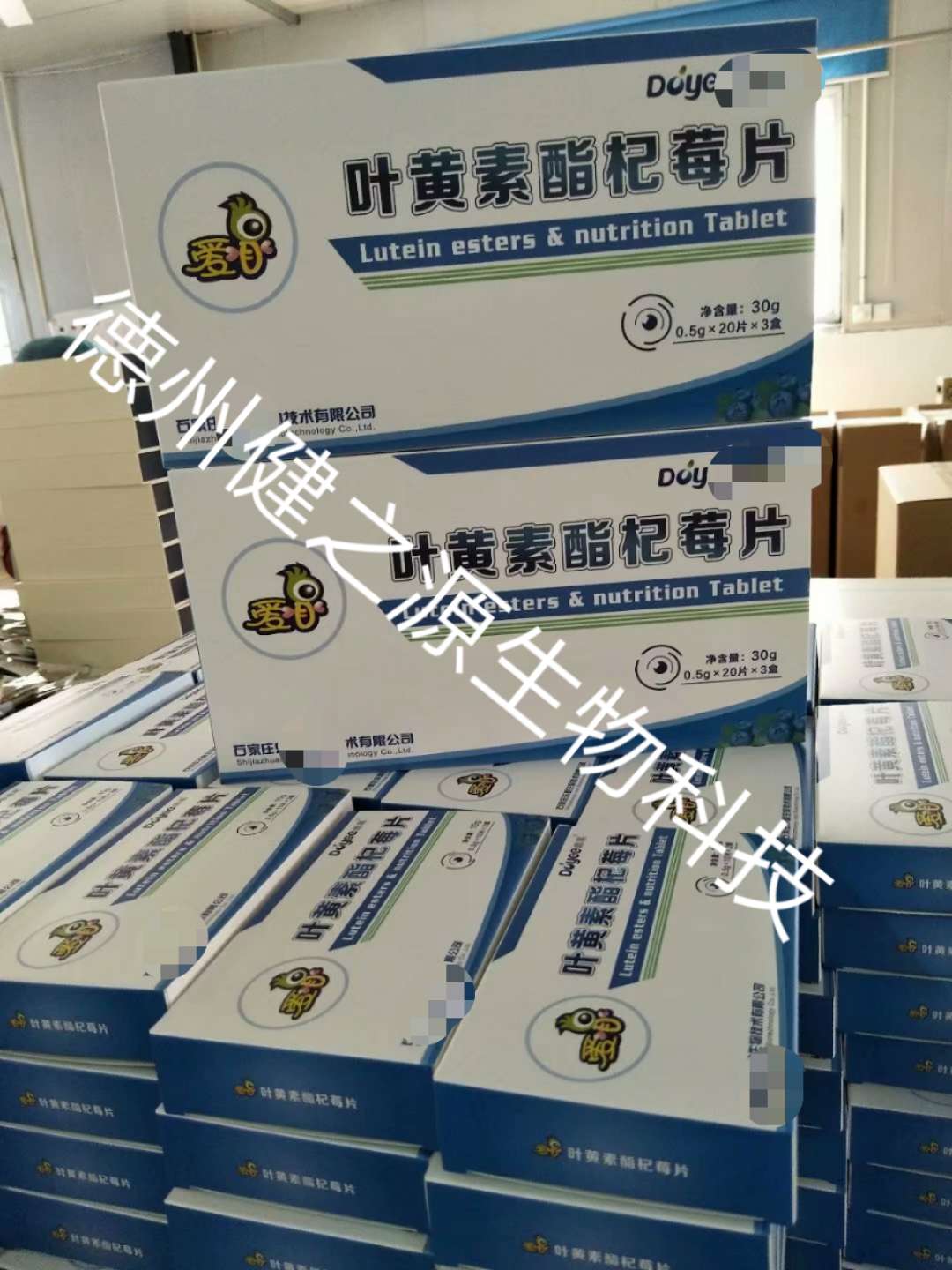 叶黄素蓝莓片代加工_蓝莓叶黄素酯片剂OEM_德州健之源